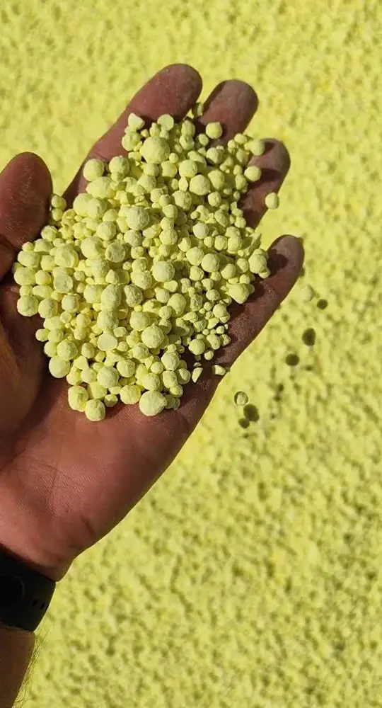 مشخصات کود گوگرد بنتونیت گرانوله 75 درصد